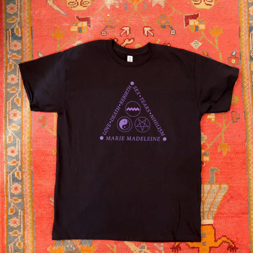 T-Shirt Sex Tears Nihilism Purple