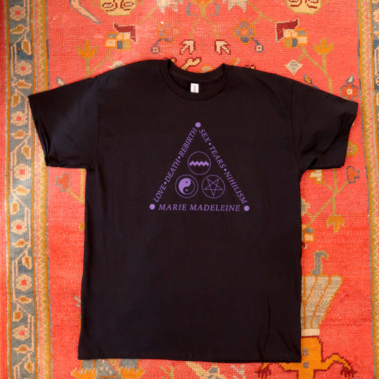 T-Shirt Sex Tears Nihilism Purple